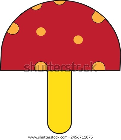 Mushroom Icon Design Eps 10