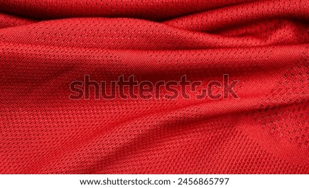 Red fabric cloth texture. Suitable as a background