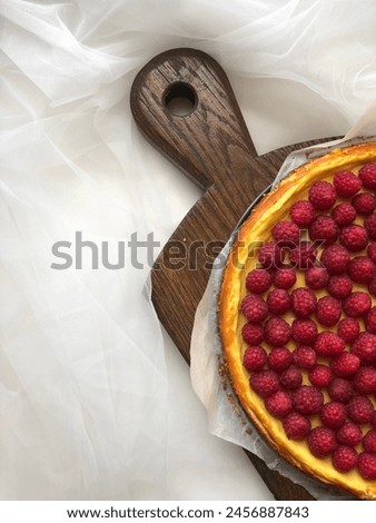 Сheesecake with raspberries 😍 Photo for printed products. Cake photo