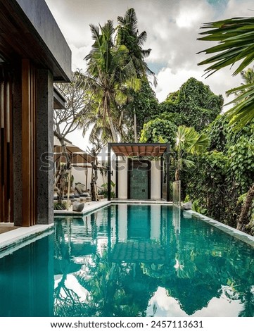 beautiful inn or villa from bali, Indonesia June 1, 2023