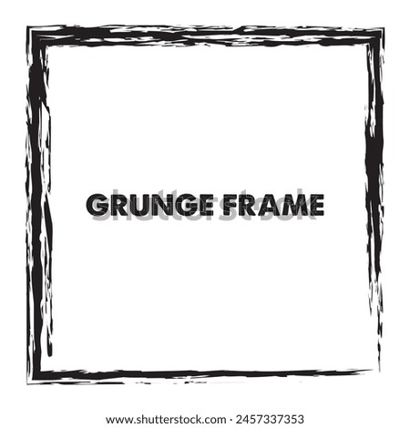 Grunge frame. Dry paint stains brush stroke backgrounds. Dirty artistic vector Design Illusration. 11:11