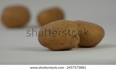 Close up picture of Potatoes . Photography of Potatoes. Vegetable stock photography.