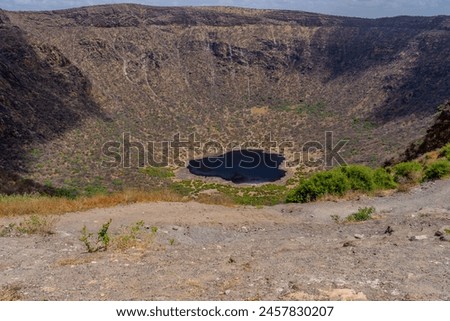 Ethiopia,  in Sodo the crater lake El Sod. 