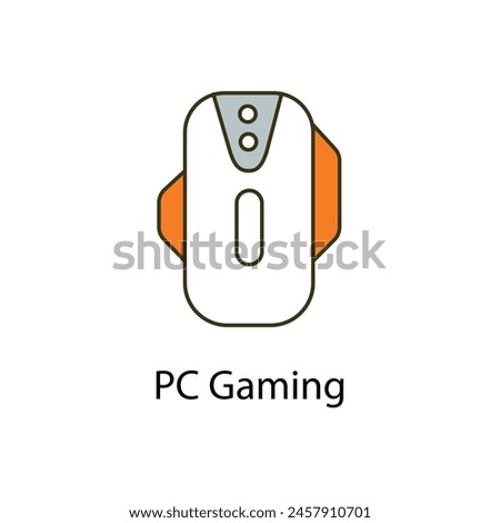 A gaming controller emblematic of the immersive world of PC gaming, where players delve into virtual realms, compete, and collaborate. Royalty-Free Stock Photo #2457910701