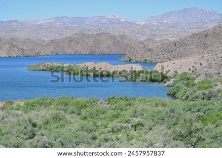 Lake Mohave in Arizona, USA Royalty-Free Stock Photo #2457957837