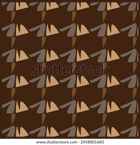 pattern design for bed cover, background, cloth design are used as block prints on garment .