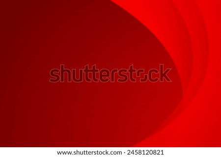 Red and black shadow wave modern background for corporate concept, template, poster, brochure, website, flyer design. Vector illustration