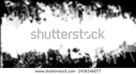 Ink Splash Background . Black Paint Splattered Shape . Grunge texture vector. Distress banner