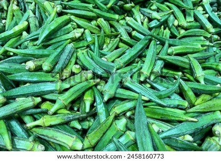 Abelmoschus esculentus (Okra)-Native to East Africa. It is also known as Lady Finger. Rich source of dietary fiber and vitamins. It helps in improving gut health and protect against chronic diseases.