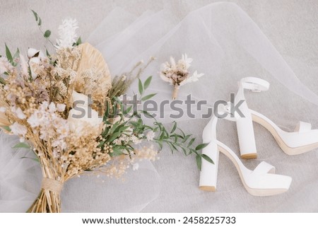 beautiful elegant wedding decoration photo