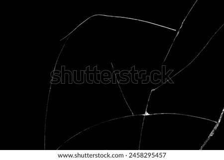 Close-up wrinkles and cracks on LCD screen glass display from smartphone, tablet or monitor from effect smash and fall bumps with detail pattern background, for use as a pattern on tiles or wallpaper