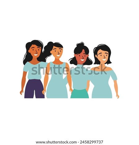 National Family Day Vector Family Pose vector
