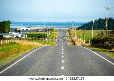 Southern Scenic Route - Southland - New Zealand Royalty-Free Stock Photo #2458327155