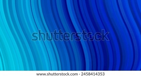 Light BLUE vector background with bows. Abstract illustration with gradient bows. Pattern for ads, commercials.