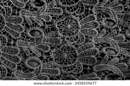 
Black lace Texture of black lace background Victorian gothic style
