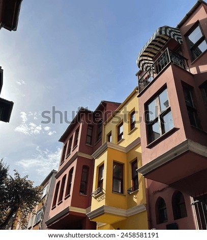 Colorful walls in Istanbul, TR Royalty-Free Stock Photo #2458581191