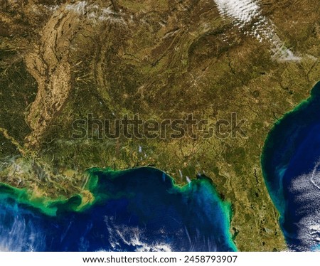 Fires in the southeastern United States. Fires in the southeastern United States. Elements of this image furnished by NASA.