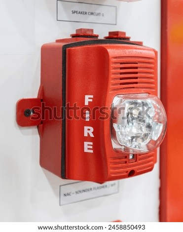 Fire Alarm Control Panel Fully Automatic Sounder Cum Flasher, For Industrial and Commercial
