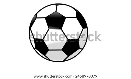 This is a football ,vector png