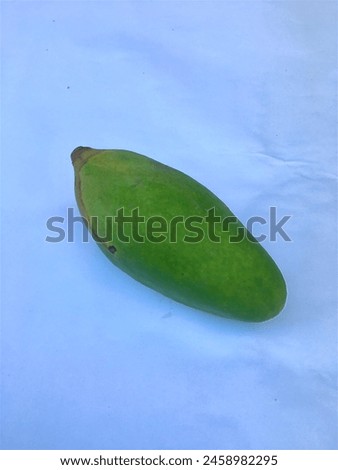 Greenish shape Mango Full HD Picture Half Mango 