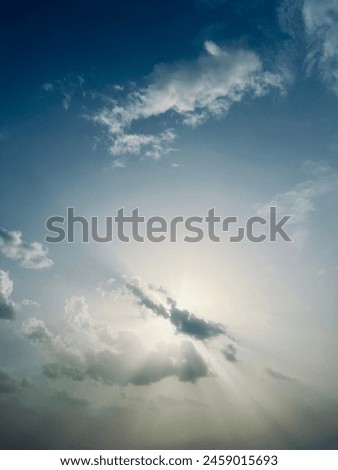 magic heaven with sunlight, natural heavens background