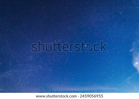 dark blue Starry night sky background 