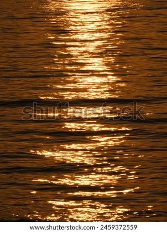 The sunset on the West Sea of Korea is enchanting.
