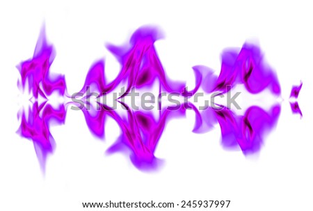 Fire purple abstract
