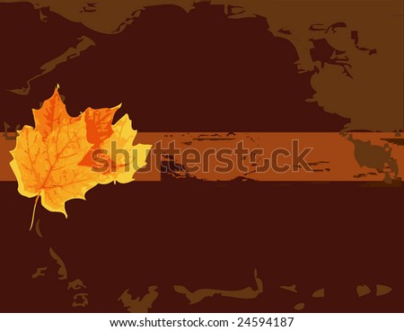 Leaves-vintage background