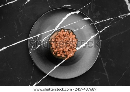 Food for animals background. Wet cat and dog food texture, pattern. Pet meal background close up. Wet food for pet dogs and cats. Dried pet food top view. Granules of good nutrition for dogs and cats.