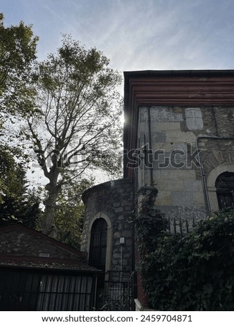 Historical building in Istanbul, TR Royalty-Free Stock Photo #2459704871