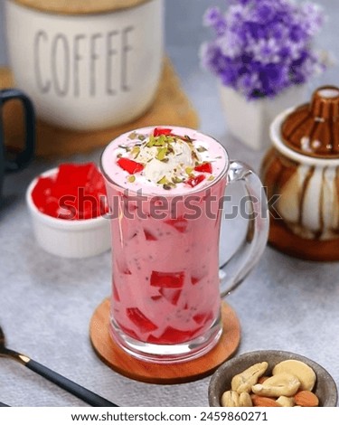 original picture of yummy falooda healthy and delicious 