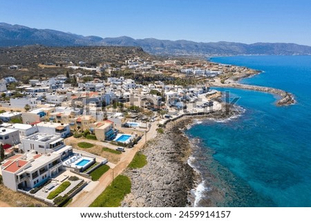 Sisi is a very beautiful coastal fishing village in Crete Greece 40 kilometers east of Heraklion that became popular tourist destination