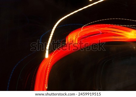 wallpaper, background, abstract, lights, long exposure, colors, dark