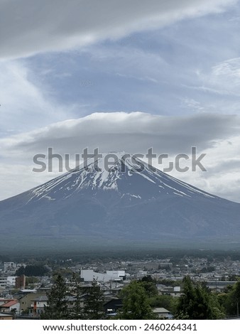 An iconic of Japan Mt.Fujisan Royalty-Free Stock Photo #2460264341