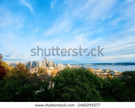 Beautiful Vancouver downtown downtown view
