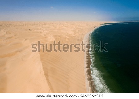 Sandwich Harbour Dunes, Namibia, Africa