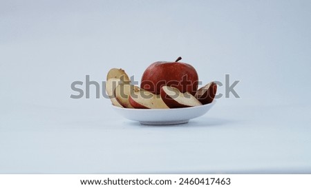 Close up picture of Red apple. Stock image of apple. Apple photography . Fruit stock photography.