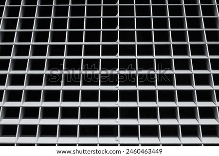 metal ventilation grid background pattern