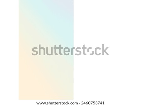 Clip art of simple pastel color gradient background