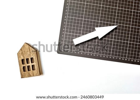 A studio photo of a grid background