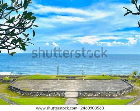 Gunung Payung beach best view in Bali, Indonesia. many tourist come to here, beautiful place. Royalty-Free Stock Photo #2460903563