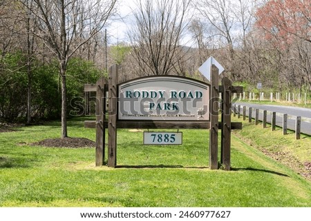 Roddy Road Park and Covered Bridge in Frederick County. Maryland