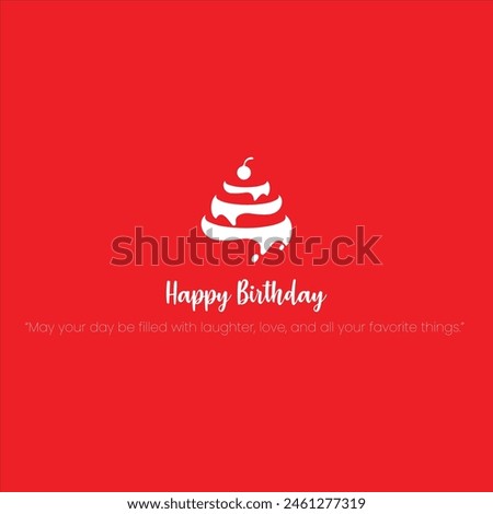 Birthday Greeting Minimal Corporate Design