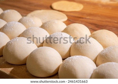 bake, food, baker, raw, cuisine, homemade, ingredient, kitchen, cooking, flour, pizza, preparation, recipe, traditional, bakery, product, bread, cake, fresh, culinary, preparing, pastry, meal, chef, c Royalty-Free Stock Photo #2461431663