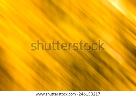 Golden abstract motion blur background