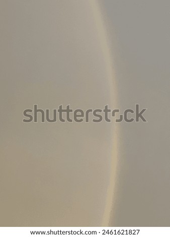 The beautiful picture of the rainbow