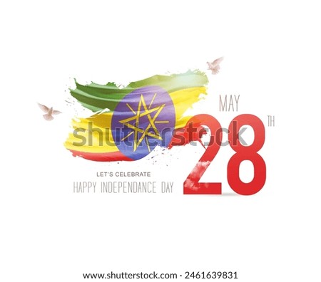 Ethiopia Independence day creative art