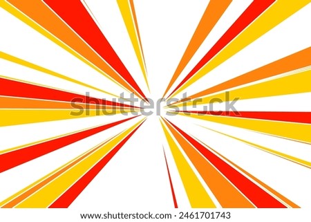 Clip art background of red and yellow sunburst