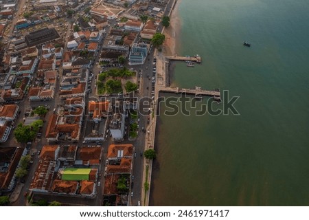 Image of Sao Tome city, capital of Sao Tome Island🇸🇹 Royalty-Free Stock Photo #2461971417